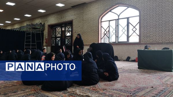 اردوی آمادگی دفاعی مدارس متوسطه دوم در کانون شهید سبحانی کرج 