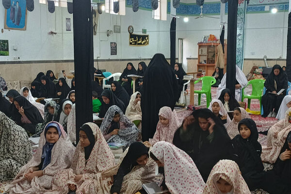 برگزاری مراسم معنوی اعتکاف در شهر صغاد