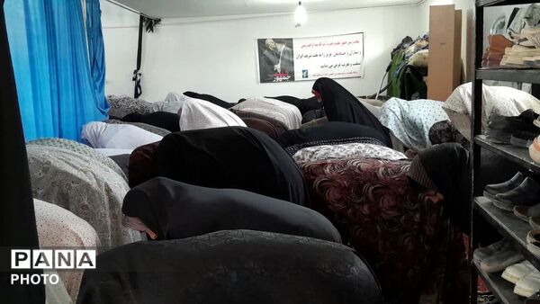 نماز عید سعید فطر در روستای نجف