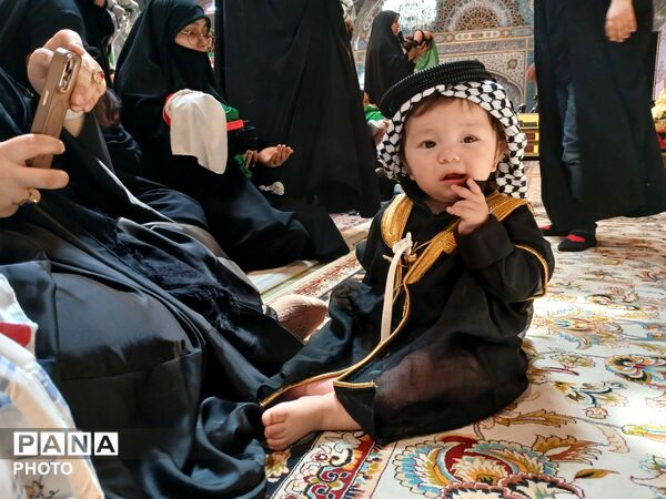 در حریم کوچکترین سرباز کربلا