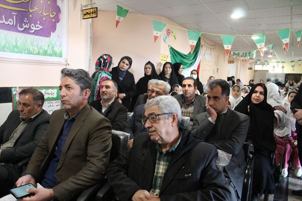 افتتاح دبستان شش کلاسه جانباز حاج عباس علی مجدی در فاروج 