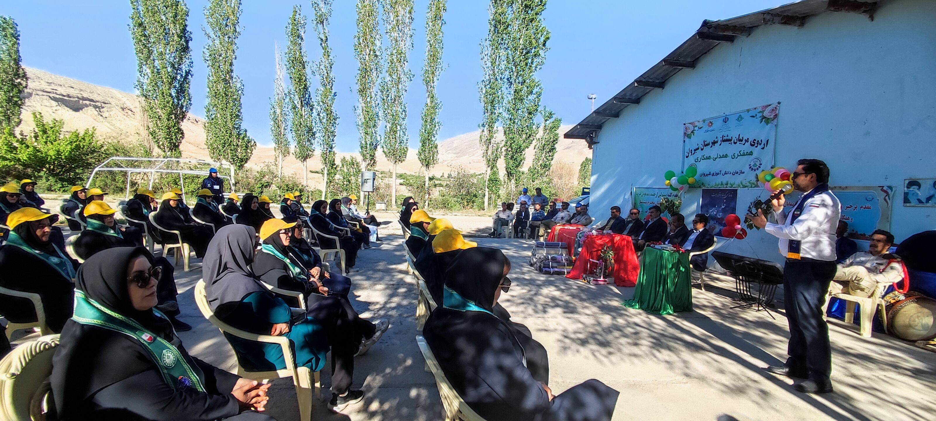 برگزاری اردوی مربیان پیشتاز شهرستان شیروان