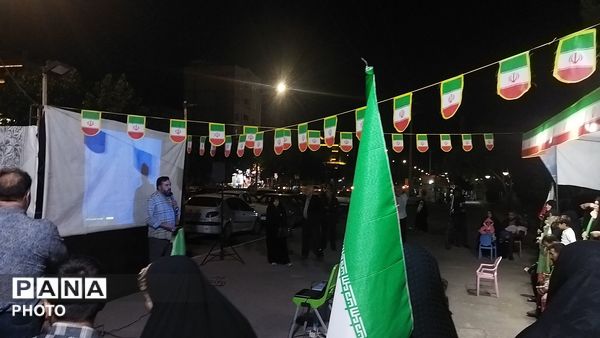 موکب پارک دانشجو در هفتاد و سومین شب از اجتماعات مردمی 