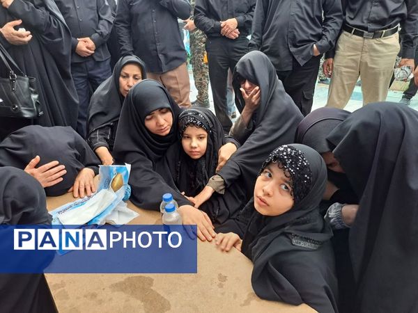 تشییع پیکرهای مطهر شهدای حملات رژیم صهیونیستی در قم