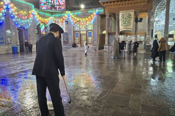 جشن نیمه شعبان در حرم عبدالعظیم حسنی(ع)
