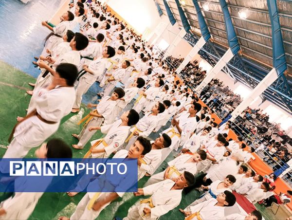 مسابقات پرفکت کیوکوشین کاراته قطب خراسان رضوی در کاشمر 