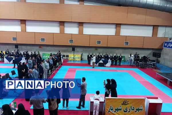 اولین دوره مسابقات قهرمانی کاراته استان تهران در رشته شیتوریو سی فوکان در شهریار