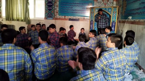 آخرین جلسه هفتگی، هیات الشهدای دبیرستان شهدای مدافع حرم منطقه ۱۰