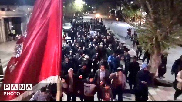 شور انقلابی مردم روستای باقرآباد قم