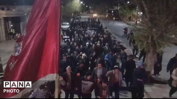 شور انقلابی مردم روستای باقرآباد قم