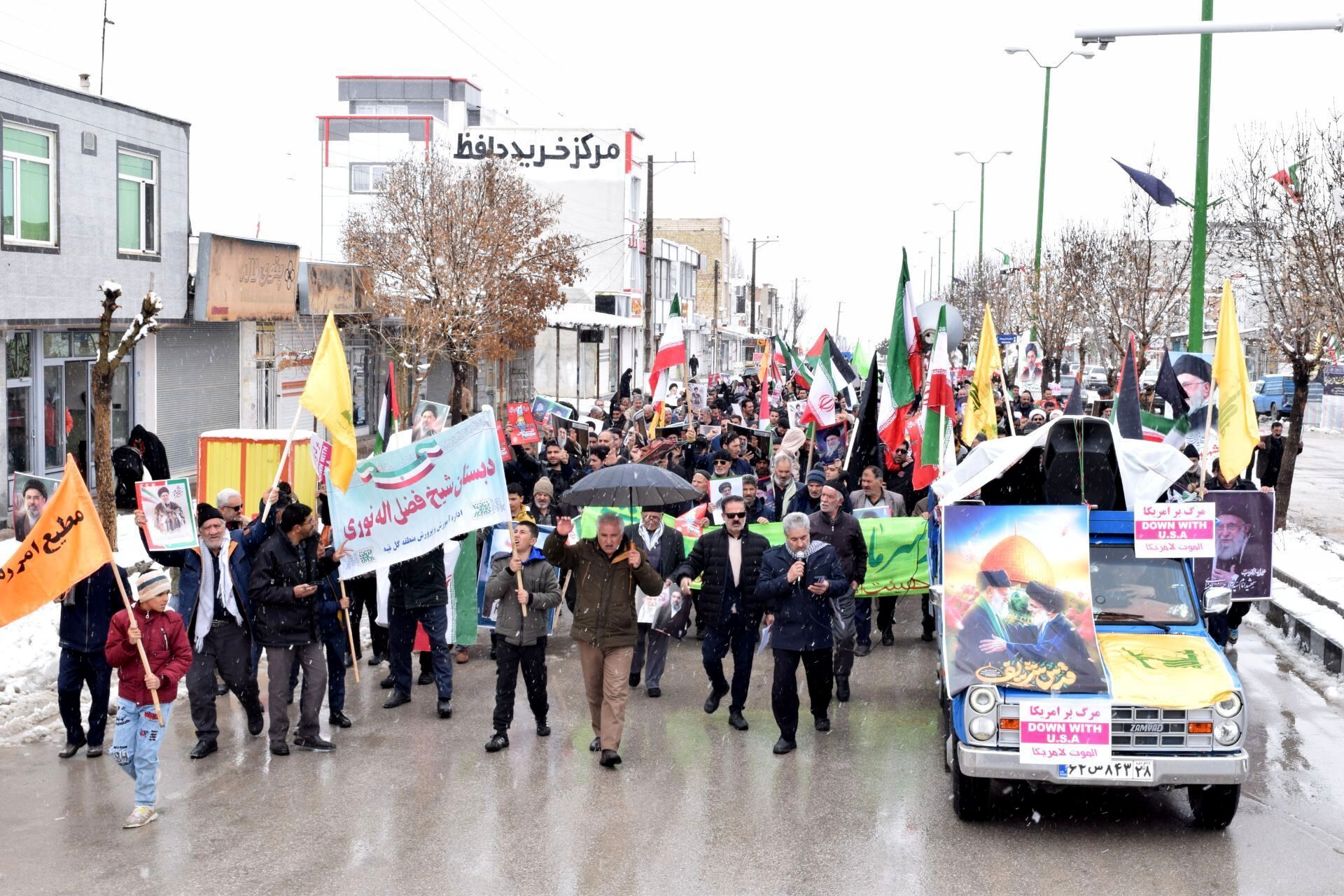 حضور پرشور مردم گل تپه در راهپیمایی روز جهانی قدس