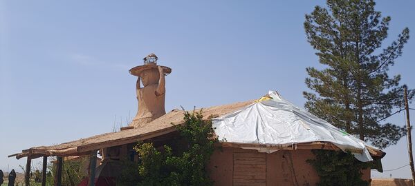 آیین باستانی سیزده بدر در دهکده ی  چوبی نیشابور