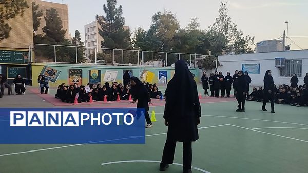 افتتاحیه المپیاد ورزشی در دبیرستان مستوفق