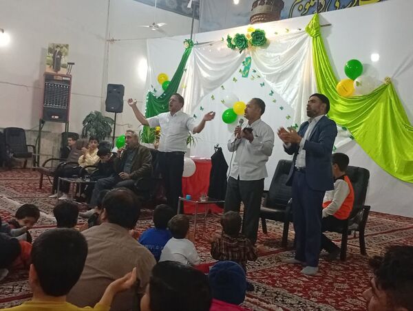 جشن میلاد امام علی (ع) در حسینیه حیدری فدافن