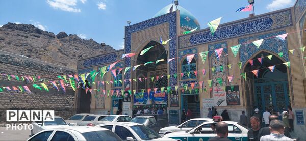 جشن غدیر با جاذبه‌های تفریحی در امامزاده جعفر(ع)