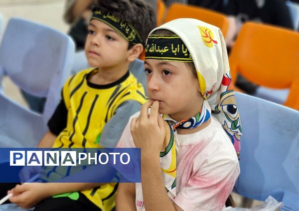 گردهمایی کودکان عاشورایی در گلوگاه 