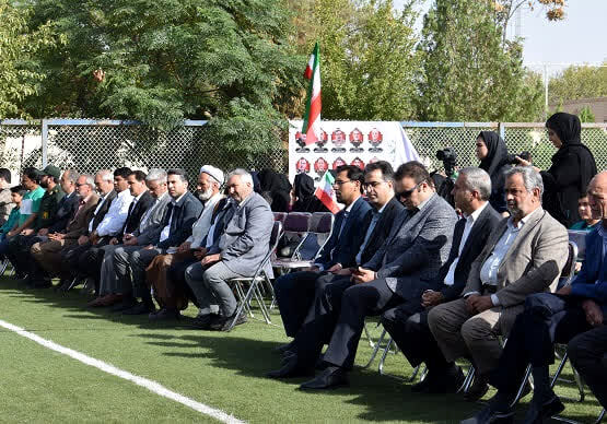 آیین زنگ «مهر و مقاومت» در مدارس شهرستان بهاباد
