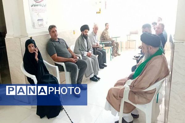 مردم قلعه‌گنج پای کار ایران