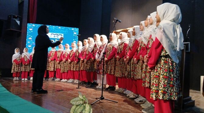 ویژه‌ برنامه «برکه نور» در کردکوی