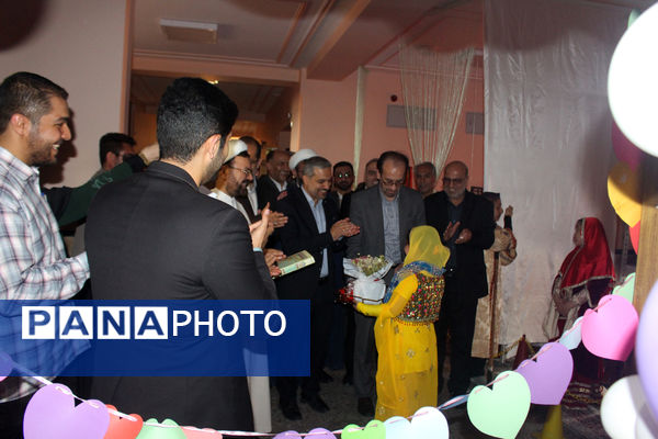 نمایشگاه طرح جابر در مدرسه باباییان ناحیه یک قم