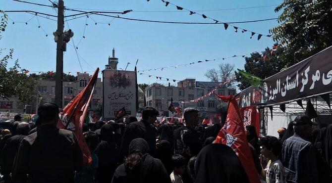جاماندگان اربعین حسینی در البرز، هم‌قدم با عشق تا کربلا