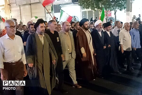 شور و حماسه مردمی در شهرستان قرچک در تجمعات مردمی