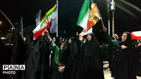 اجتماعات شبانه در حسینیه شهدای شهر بار نیشابور  