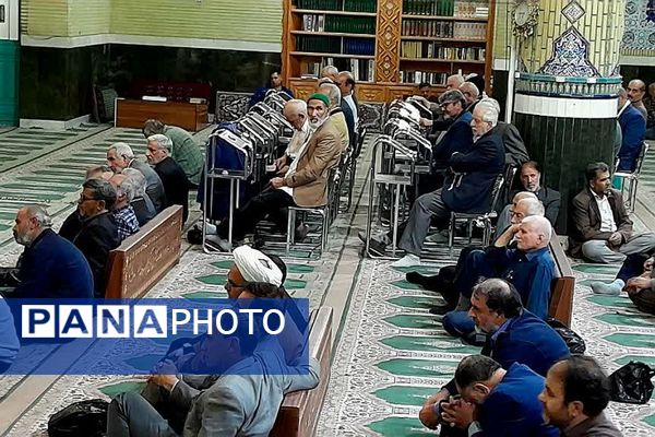 مراسم چهلم شهادت سید مقاومت و سردار نیلفروشان در شهرستان ورامین