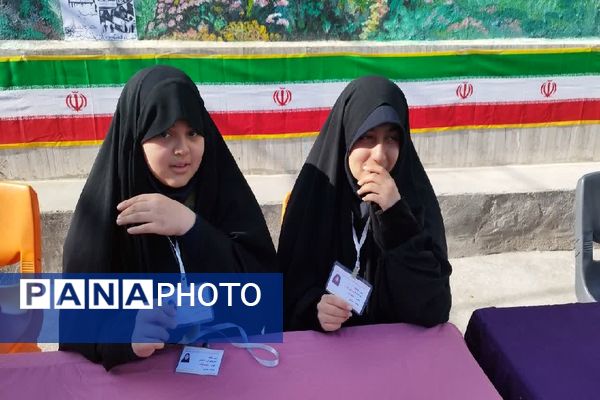 انتخابات شورای دانش‌آموزی در دبیرستان شاهد تکتم ناحیه 3 مشهد