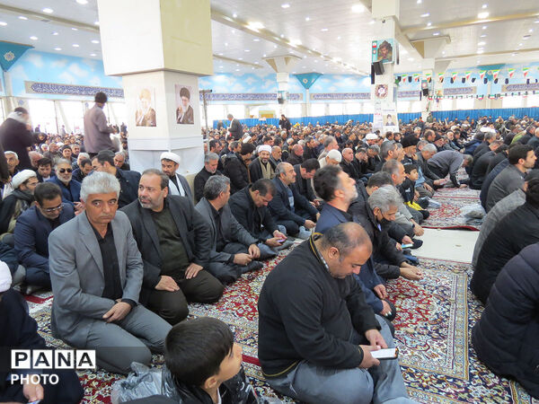 نماز جمعه و راهپیمایی در هفتمین روز جنگ تحمیلی در بجنورد