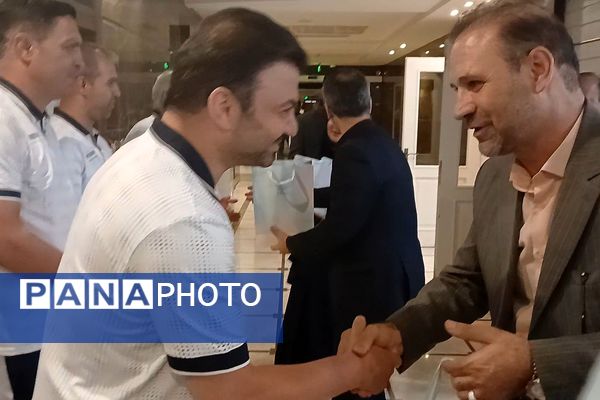 مراسم بدرقه کاروان تیم فوتسال ناحیه دو شهرری به مسابقات برزیل