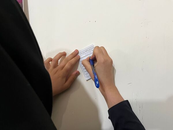 برگزاری انتخابات شورای دانش‌آموزی در خاتم