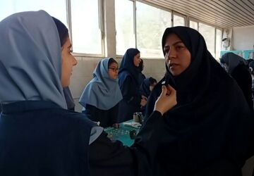 درخشش خلاقیت در بازارچه خوارزمی مدرسه هدی