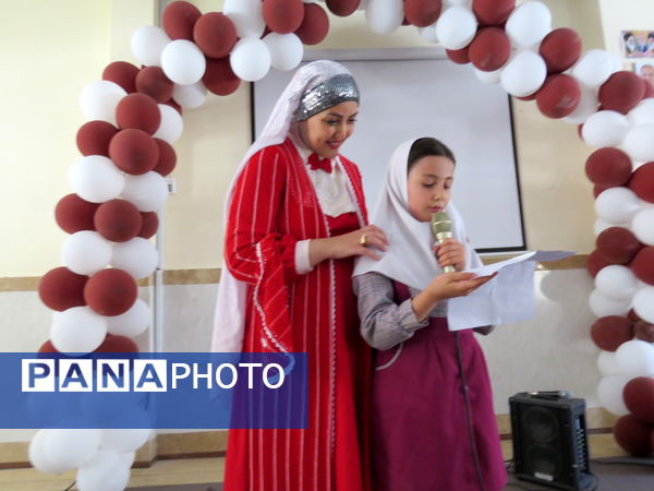 جشن الفبا در مدرسه دخترانه امام خمینی(ره) بجنورد