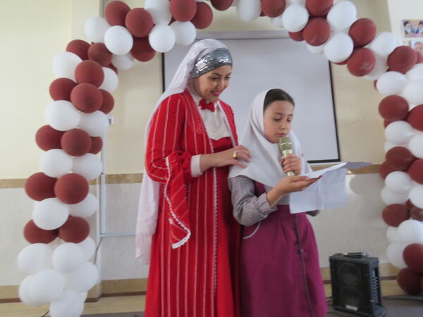 جشن الفبا در مدرسه دخترانه امام خمینی(ره) بجنورد