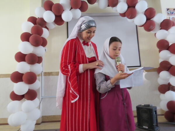 جشن الفبا در مدرسه دخترانه امام خمینی(ره) بجنورد