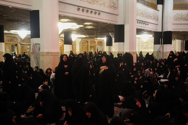 مراسم عزاداری اربعین حسینی در حرم حضرت معصومه(س)