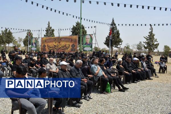 پیاده روی دلدادگان اربعین حسینی ع در اسلامشهر به سوی امامزاده اسماعیل