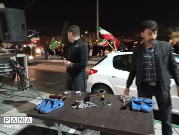 مراسم چهلمین روز درگذشت شهادت رهبر معظم انقلاب اسلامی و شهدای میناب 