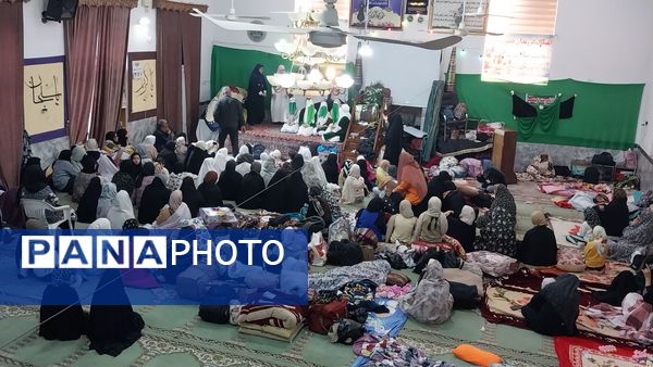 سومین روز اعتکاف دانش‌آموزان در نیشابور برگزار شد 