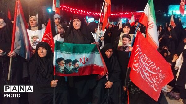 حضور حماسی نورآبادی‌ها در صد و نود و نهمین موج بیعت