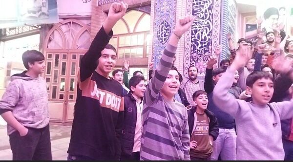 نسل z فریاد الله اکبر را در نیشابور سر دادند