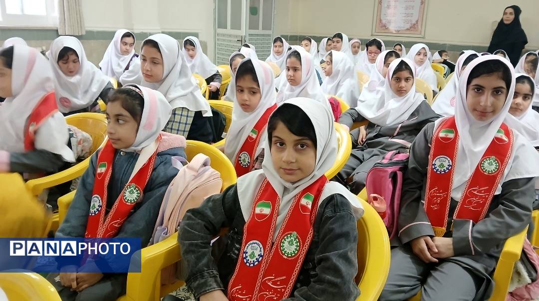 مراسم باشکوه آغاز سال تحصیلی در دبستان دخترانه عصمت