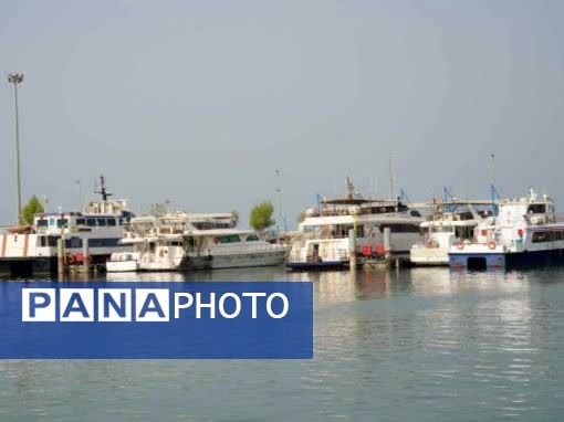 جلوه‌ای از زیبایی اسکله بندر چارک