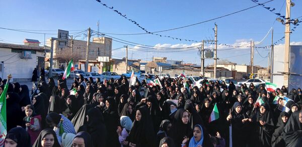 برگزاری مراسم راهپیمایی قدس در روستاهای صرم و جعفرآباد قم