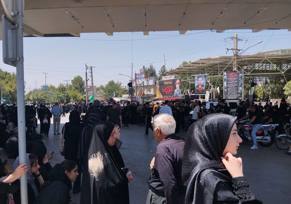 حماسه حضور مردم در مراسم عاشورای حسینی