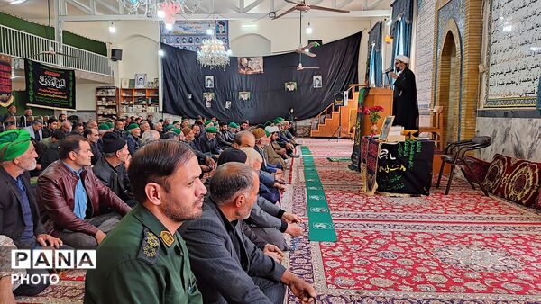 اقامه نماز عبادی سیاسی جمعه در شهر دارالسادات بار نیشابور 