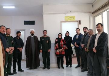 افتتاحیه اتاق کادر درمانی و آمادگی برای زایمان مادران باردار در بیمارستان شهر بار