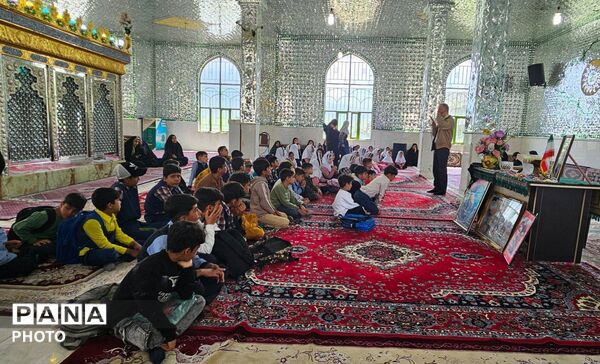 کیار زیر سایه پرچم امام رضا(ع)