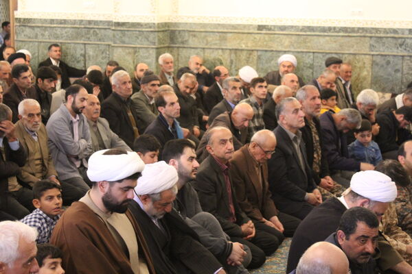 نماز جمعه باشکوه بندپی شرقی